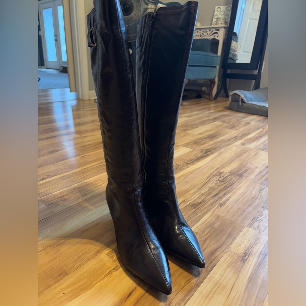 Bandalino Kitten Heel Knee High Boots